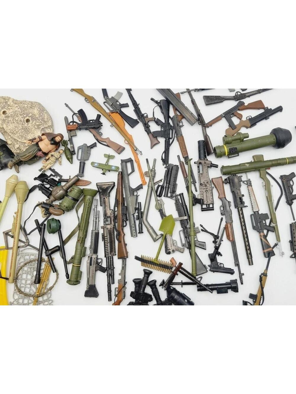 Massive Lot 1/6 Military Weapons Gear Accessories 21st Century GI Joe Unbranded